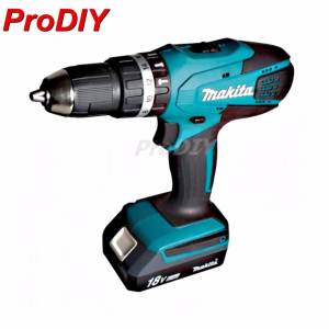 MAKITA HP457DWE สว่านกระแทกแบตเตอรี่ 18V 1.3 Ah + แบตเตอรี่ 2 ก้อน + แทน่ชาร์จ 1 อัน