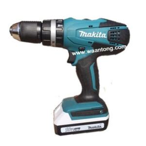 MAKITA สว่านกระแทกไร้สาย Li-Ion18Volts รุ่น HP457DWE (สีเขียว) MAKITA สว่านกระแทกไร้สาย Li-Ion18Volts รุ่น HP457DWE (สีเขียว)