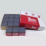 Master Billiard/Pool Cue Chalk Box 12 Cubes 