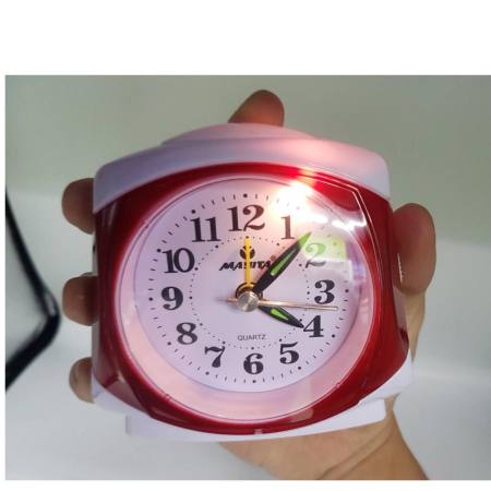 นาฬิกาปลุก แฟชั่นตั้งโต๊ะ ตั้งปลุก มีไฟมองกลางคืน ทรงเหลี่ยม  รุ่น MAYITA 920