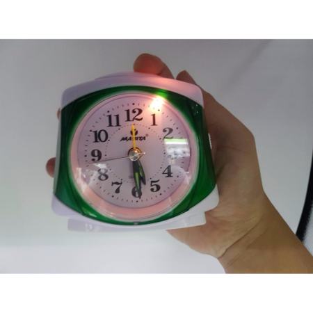 นาฬิกาปลุก แฟชั่นตั้งโต๊ะ ตั้งปลุก มีไฟมองกลางคืน ทรงเหลี่ยม  รุ่น MAYITA 920