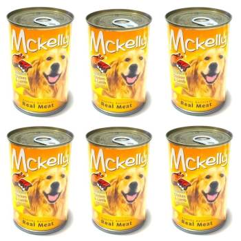   Mckelly ชนิดกระป๋อง รสไก่และแกะ 400g ( 6 units ) พันทิป