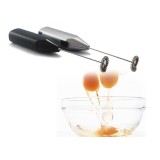 Eggbeater ที่ตีฟองนม เครื่องตีฟองนม ที่ทำฟองนม ที่ตีไข่ สี ดำ สี ดำ