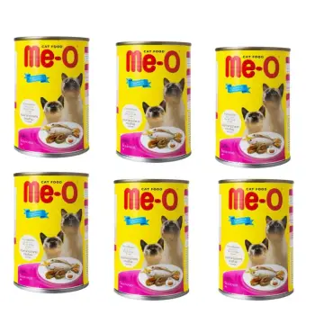รีวิว Me-o can อาหารเปียก แบบกระป๋อง ซีฟู๊ด400g ( 6 units ) ดีไหม