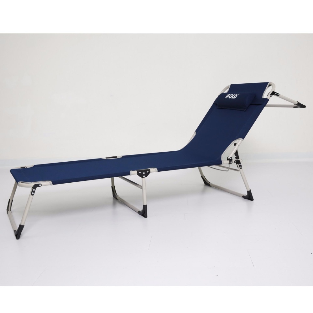 Minlane Furniture iFOLD 4 legs Blue เตียงสนามแบบพับได้ สีน้ำเงิน
แถมเบาะรองนอนสีน้ำเงิน