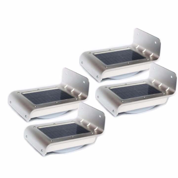 โปรโมช น Mp Dc Motion Detection Light Pir Solar Powered Wall Lamp Dc Motion Detection Light Pir Solar Powered Wall Lamp 16 Leds Lights Sensor