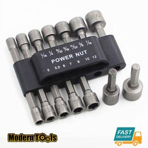 MT ชุดลูกบล็อกสวมเร็ว ขันสกรูใช้กับ สว่านไฟฟ้า เครื่องขัน 14 ชิ้น ขนาด 5-12 mm MT ชุดลูกบล็อกสวมเร็ว ขันสกรูใช้กับ สว่านไฟฟ้า เครื่องขัน 14 ชิ้น ขนาด 5-12 mm
