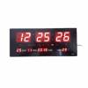 นาฬิกาดิจิตอลLED Number Clock แขวนผนัง รุ่น 3615 ขนาด 36X15X3CM (ตัวเลขสีแดง)