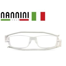Nanniniแว่นตาสายตายาว+150 white