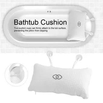 Epayst Non Slip Bathtub Spa Pillow Bath Cushion With Suction Cups Epayst Non Slip Bathtub Spa Pillow Bath