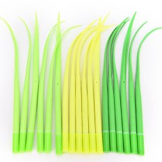 Novelty ใบหญ้าปากกามีดตัดหญ้าปากกาสำนักงานอุปกรณ์การเรียนของขวัญสีเขียว - INTL