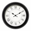 NUFFRA นาฬิกาแขวนผนัง Wall clock 25 cm (ดำ)