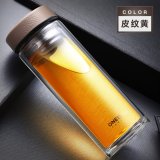 ONEISALL กระบอกน้ำร้อน พร้อมที่กรองใบชา ความจุ 500 ml. ฉนวนกันร้อนสองชั้น คุณภาพดี - สีดำ,สีเงิน,สีน้ำเงิน,สีแดง,สีเหลือง