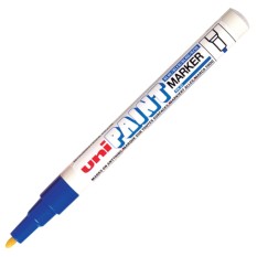 ปากกาเพ้นท์ Paint ปากกาน้ำมัน หัวเล็ก สี น้ำเงิน