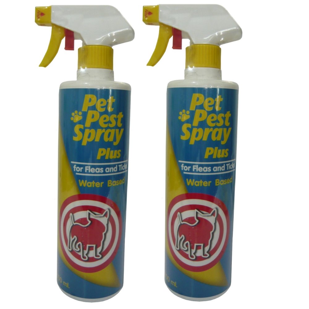 แนะนำ Pet Pest Spray สเปรย์กำจัดเห็บ หมัด สุนัข ใช้ได้ทั้งบนตัว และบนพื้น ขนาด 500ml x 2 ขวด ...
