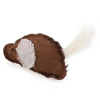 รีวิว สัตว์เลี้ยงหนูตุ๊กตาผ้าด้วยสมุนไพร (สีน้ำตาล) รีวิว