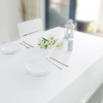 ผ้าปูโต๊ะผ้าเส้นใยสีขาวบริสุทธิ์โรงแรมอาหารฝรั่งโต๊ะชาโต๊ะหนังสือการประชุมแผ่นรองโต๊ะผ้าปูโต๊ะ zhuobu ถ่ายรูปผ้าฉากหลัง