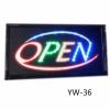 PT ป้ายไฟLED  OPEN ป้ายไฟสำเร็จรูป ขนาด48*25 ซม. อักษร ตกแต่งหน้าร้าน LED SIGN ข้อความ