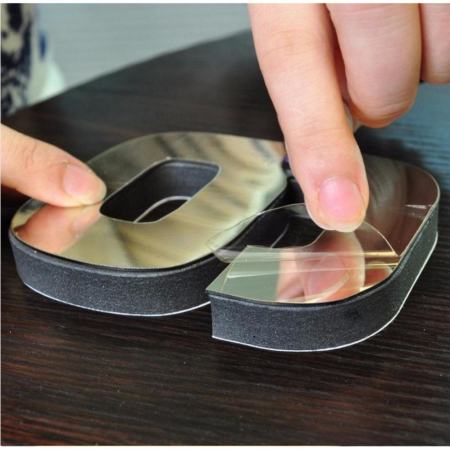 นาฬิกา DIY นาฬิกาติดผนัง สไตล์โมเดิร์นแบบเรียบง่าย ขนาด90cm.x90cm.  (สีดำ)