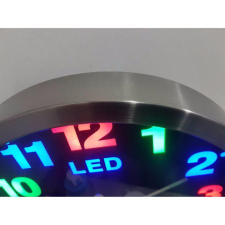 นาฬิกาติดผนัง Quartz LLED CLOCK เรืองแสงได้แม้ในที่มืด ขนาด 25 CM  SIZE M