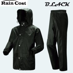 ชุดกันฝน มีแถบสะท้อนแสง เสื้อแบบมีฮูทหมวกคลุมศรีษะ+กางเกง+กระเป๋า Raincoat Jacket HOODขนาดฟรีไซส์
