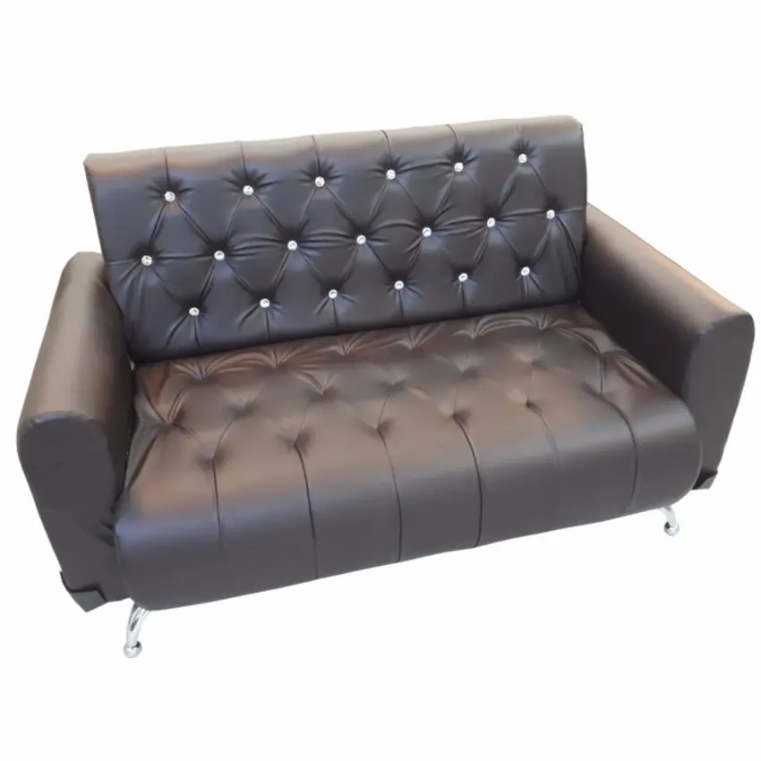 RF Furniture โซฟา มินิ 2 ที่นั่ง Sofa Black One