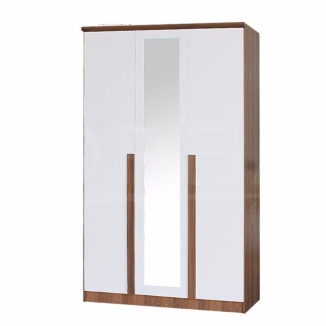 รีวิว RF Furniture ตู้เสื้อผ้าไม้ 3 ประตู รุ่นW1207WM ( สีคาปูชิโน่/ขาว