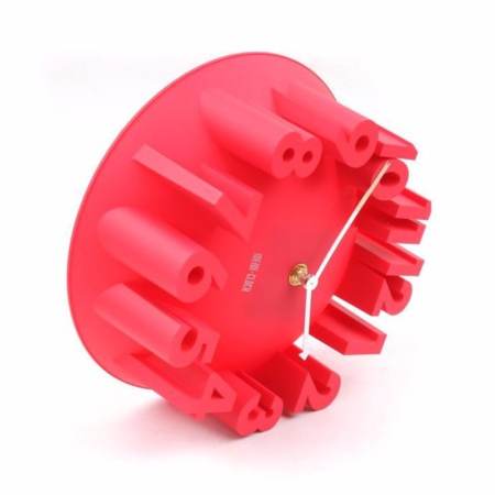 Room Story Wall Clock :  นาฬิกาแขวนผนัง 3D (สีแดง)