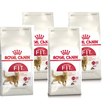 โปรโมชั่น Royal Canin Fit 400g (4 Units)อาหารสำหรับแมวโตอายุ1ปีขึ้นไป ขนาด400กรัมx 4ถุง ดีไหม