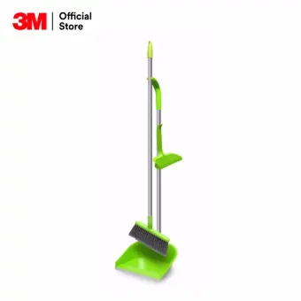 Broom and Dustpan Set สก๊อตช์-ไบรต์® ชุดไม้กวาดและที่โกยผงพร้อมหวีสางสิ่งสกปรก