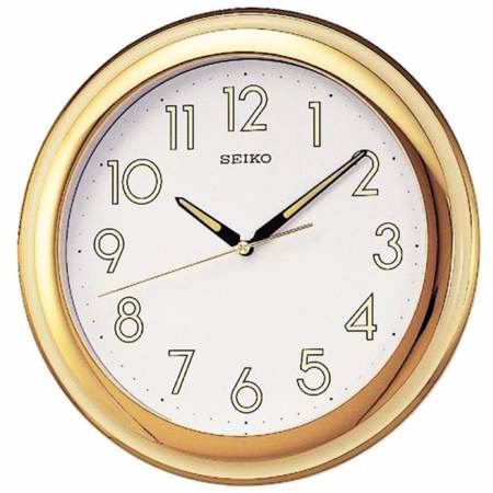 ซื้อเลยเดี๋ยวนี้ SEIKO นาฬิกาแขวน สีทอง รุ่น QXA313G ราคาดี
