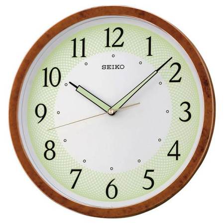 ขายสินค้าดี SEIKO นาฬิกาแขวนผนัง 12" หน้าพรายน้ำ ขอบลายไม้ รุ่น QXA472B - Brown
ชี้นำไอเท็มใหม่