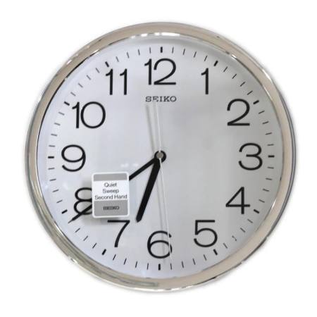 เล็งเห็นสินค้า SEIKO นาฬิกาแขวน รุ่น PAA020ST 14นิ้ว (SIVER) ข้อมูลจำเพราะ