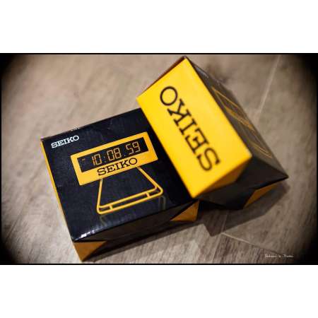 SEIKO นาฬิกาปลุก QHL062Y Mini Time Keeper Seiko ประเทศไทย