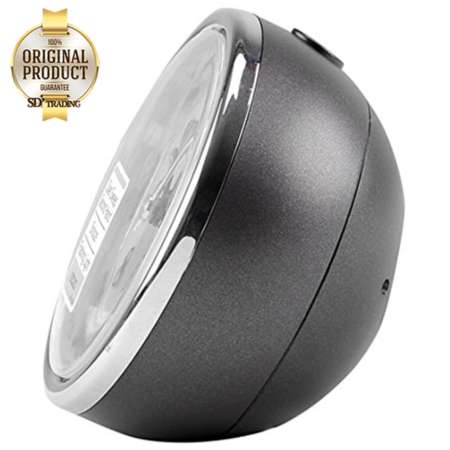 SEIKO Quiet Sweep (Snooze)นาฬิกาปลุก รุ่น QHE115K -สีบอร์นดำ หน้าขาว