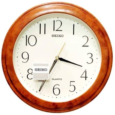 ลดราคาตอนนี้ SEIKO นาฬิกาแขวน รุ่น QXA327B (น้ำตาลลายไม้) ชี้แนะ