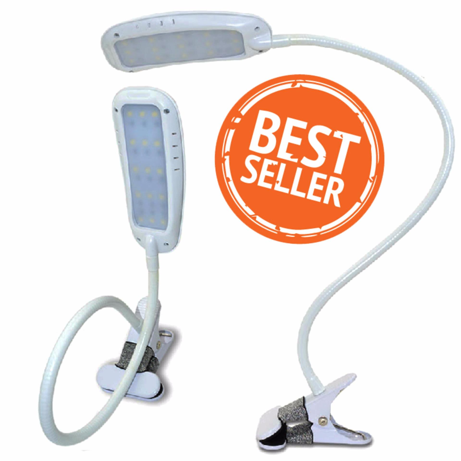 shop108 USB LED Lamp โคมไฟ led อ่านหนังสืออเนกประสงค์ แบบหนีบ