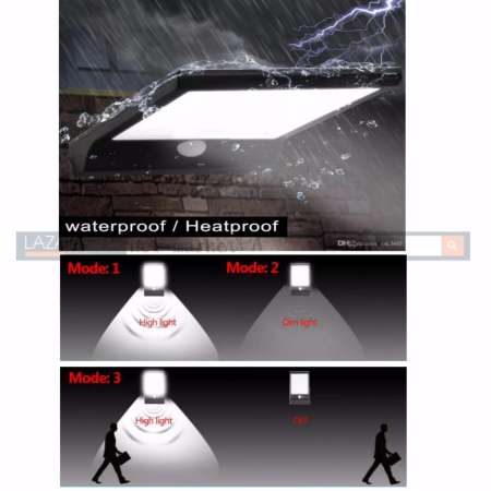 Solar light 36 LED + Motion sensor Solar light 36 LED + Motion sensor
