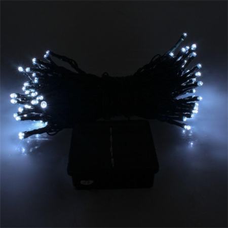 Solarsolute Solar String Light ไฟกระพริบโซลาเซลล์ 100 LED ไฟขาว