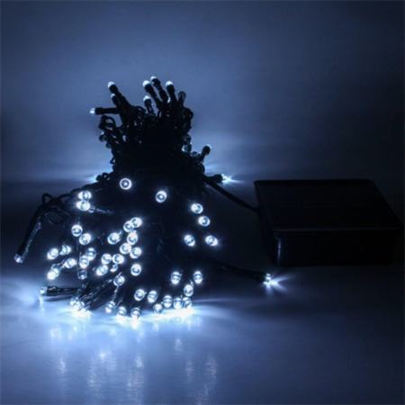 Solarsolute Solar String Light ไฟกระพริบโซลาเซลล์ 100 LED ไฟขาว