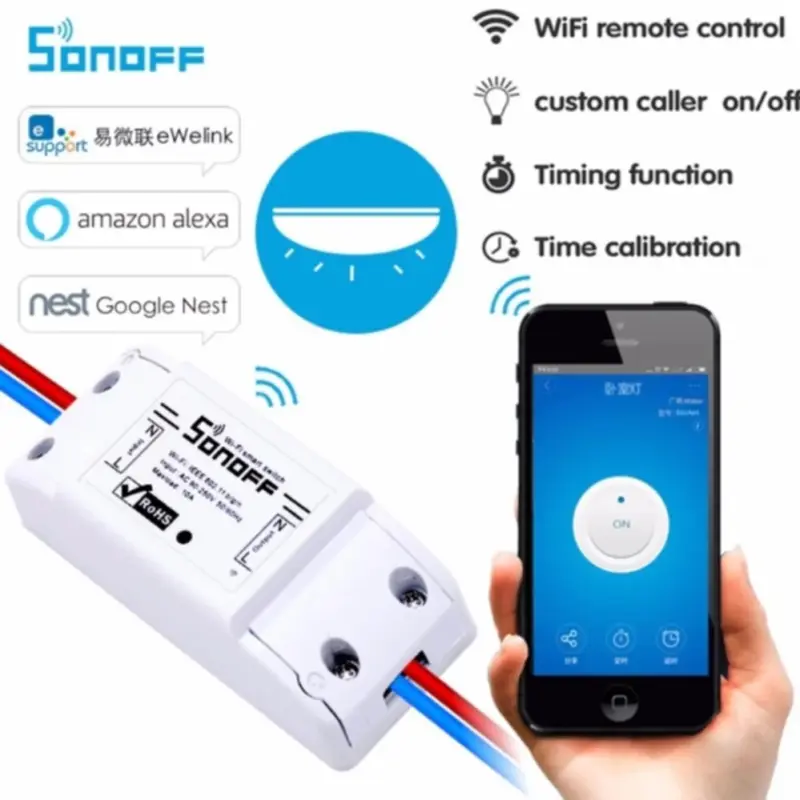 ภาพหน้าปกสินค้าSonoff - WiFi Wireless Smart Switch for MQTT COAP Smart Home จากร้าน Foco บน Lazada