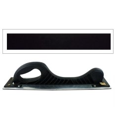 Speed File Sanding Board Hook&Loop 70 X 400mm Hand Sander บล็อคขัดยาว สีดำหลังสักหลาด และแบบหนีบได้