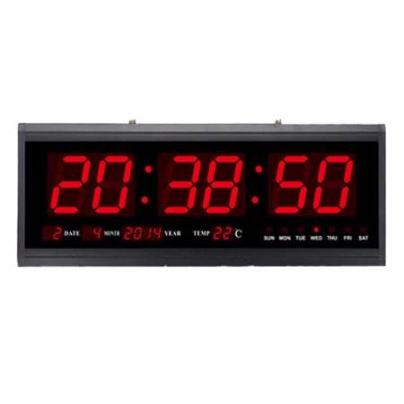 คุ้มค่าเมื่อซื้อร้านนี้ spz นาฬิกาดิจิตอล LED DIGITAL CLOCK แขวนผนัง ขนาด 48 x 18.2 x
4.8 cm รุ่น JH4819 (ตัวเลขสีแดง) พร้อมคู่มือการใช้งานภาษาไทย ลดอีกครั้งตอนนี้
