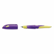 STABILO EASYbirdy Fountain Pen ปากกาหมึกซึม ถนัดมือขวา ขนาดหัวปากกา M (0.5 mm.) - Violet/ Yellow Blue
