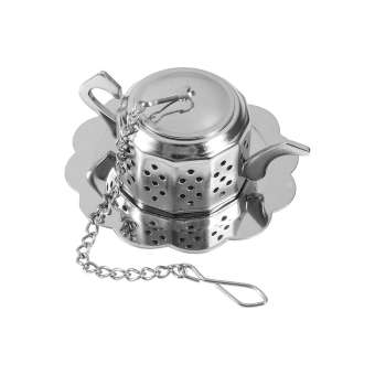 สแตนเลสเครื่องชงชาแบบหลวมกรองใบกรองใบกรอง Diffuser สมุนไพร Spice Water - DROP Pincher - INTL
