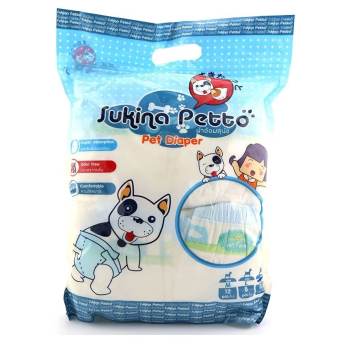 ราคา Sukina Petto Diaper  กางเกงอนามัย สุนัข Size XL รีวิว
