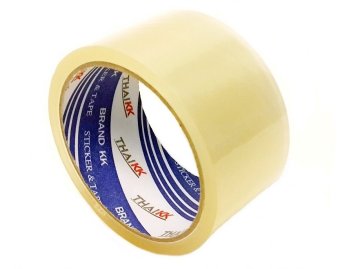 THAI KK เทปโอพีพี เทปกาวขนาด 48 มม. x 45 หลา รุ่น KK Blue - สีใส (ขายยกลัง 72 ม้วน) : image THAI KK เทปโอพีพี เทปกาวขนาด 48 มม. x 45 หลา รุ่น KK Blue - สีใส (ขายยกลัง 72 ม้วน)