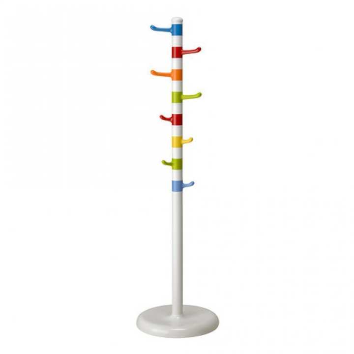 ที่แขวนเสื้อ แขวนหมวก หลากสี ขนาด 128 ซม.