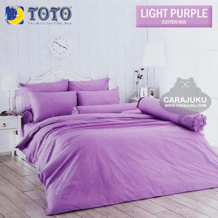 มองหาของดี TOTO ชุดผ้าปูที่นอน (ไม่รวมผ้านวม) เตียงคู่ 6 ฟุต สีม่วงอ่อน Plain LIGHT
PURPLE (ชุด 5 ชิ้น) ชี้แนะสินค้าคุณภาพ