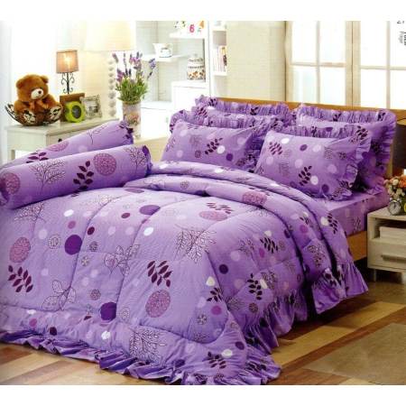 ลดพิเศษสำหรับ Tulip ชุดผ้าปู 6 ฟุต (5 ชิ้น) ไม่รวมผ้านวม พิมพ์ลาย รุ่น 654 ลดอีกครั้ง